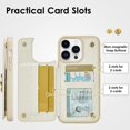 thumbnail image 4 of Funda de teléfono CUSTYPE Wallet con tarjetero para iPhone 14 Pro Max, 4 of 9