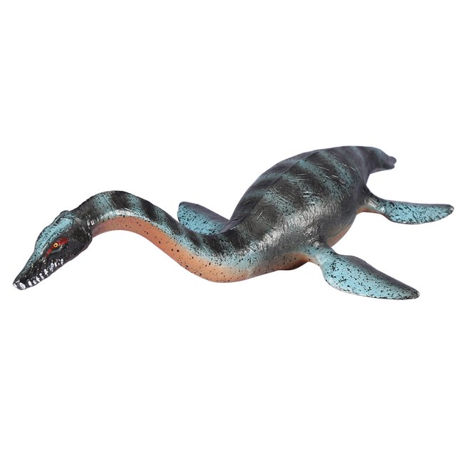Juguete modelo de dinosaurio plesiosaurio de plástico duradero para niños