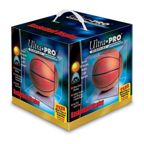 1 Ultra Pro Protection Basketball Cube Holder Display New 
