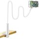 thumbnail image 1 of (blanc) Soporte De Lit Pour Tlphone, Soporte De Tlphone Avec Col De Cygne Flexible, Bras Long, Rotation 360 Rglable Pour Iphone 13/13pro, 12/12 P, 1 of 5