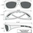 thumbnail image 3 of Lentes de Sol Siskiyou NFL St. Louis Rams Envolventes, 3 of 3