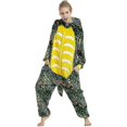 thumbnail image 4 of Triceratops Animal Onesie Halloween Pyjamas Animal Cosplay Costume For Adult, 4 of 5