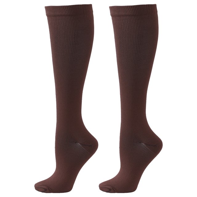Collants pour Femmes, Bas au Genou en nylon Extensible opaque