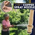 thumbnail image 5 of 2-in-1 Copper Nozzle Spray Device for Garden Watering, Car Washing and Surface Cleaning with Adjustable Spray Mode, 5 of 9