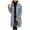 Gray, variant on Ozmmyan Women's Solid Color Cardigan Wool Sweater Pocket Recreational Long Sleeve Coats