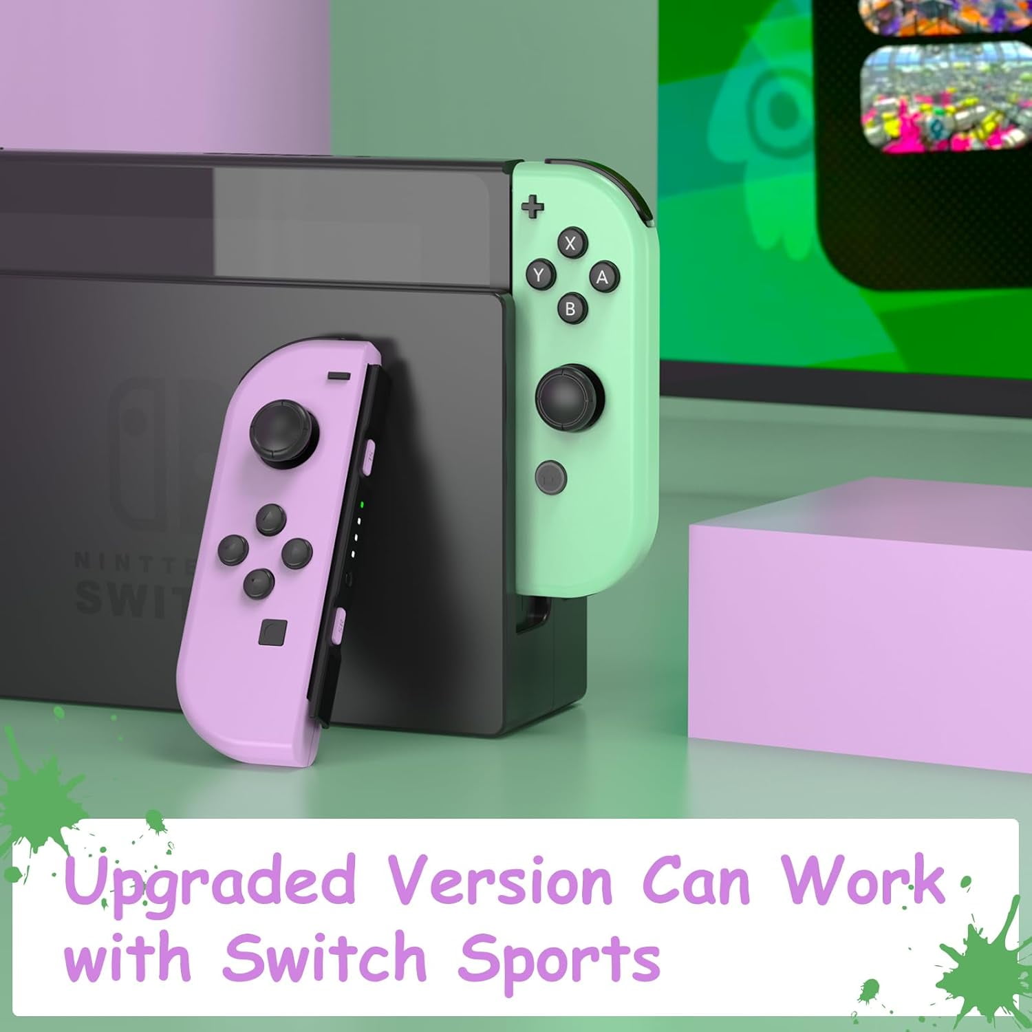 Nintendo Switch Joy-Con (L) パープル Joy-Con(L) パステルパープル/(R) パステルグリーン | My