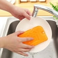 thumbnail image 6 of 6Pcs 2x8.5x13cm Kitchen Cleaning Sponge Dish Pot Sink Cleaning Brush for Household Kitchen Use, 6 of 8