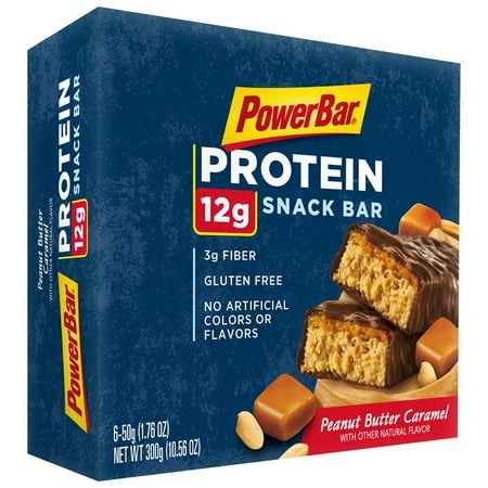 PowerBar Triple Threat Peanut Butter Caramel Energy Bars, 0.76 oz, 6 ct