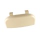 thumbnail image 1 of Estuche para gafas de sol con visera para coche, soporte para anteojos, carcasa rígida, diseño de doble hebilla Beige, 1 of 6