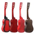 thumbnail image 4 of Juguete de aprendizaje de instrumento musical de guitarra acústica de madera de 25 pulgadas, 4 of 7