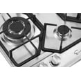 thumbnail image 3 of Empava 24” Stainless Steel 4 Italy Imported Sabaf Burners Stove Top Gas Cooktop EMPV-24GC4B67A, 3 of 13