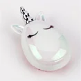 thumbnail image 5 of white Cute Girl Heart New Cartoon Unicorn Portable Mini Folding Massage Comb Airbag Massage Anti-static Rainbow Comb, 5 of 5