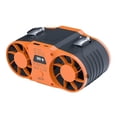 thumbnail image 2 of Ventilador de cintura, recargable, ventilación doble, silencioso, multifuncional, potente ventilador de enfriamiento para pesca al aire libre,, 2 of 9