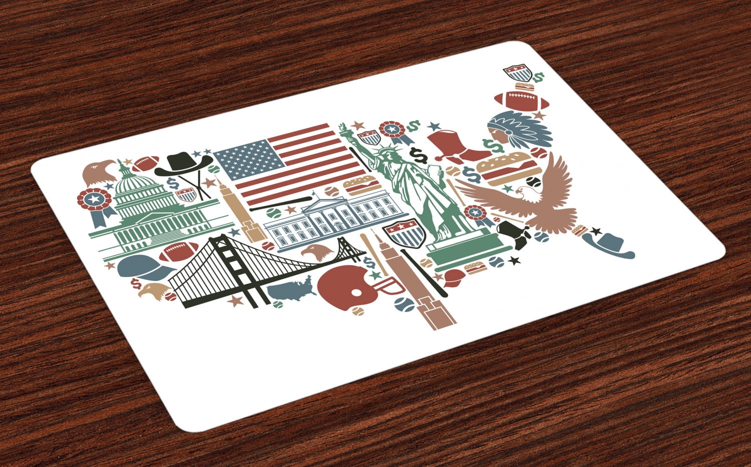 United States Map Placemat