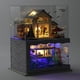 thumbnail image 4 of Casa ñecas miniatura con muebles, de casa ñecas de madera DIY, habitación creativa para regalo de San Valentín- Seaside SM SunniMix Casa de muñecas artesanales, 4 of 7