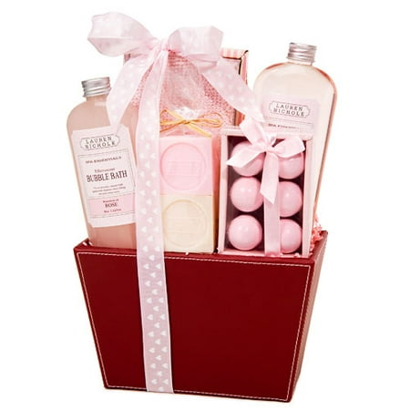 Essence of Rose Spa Basket