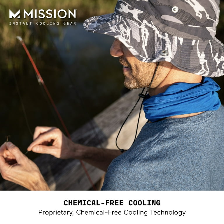 Mission Cooling Bucket Hat for Men & Women, One Size, Khaki Mission Cooling Bucket Hat for Men & Women, One Size, Khaki