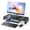 Black, variant on Computer Monitor Stand, Foldable Monitor Stand Riser, Computer Stand with Storage Drawer & Phone Stand for Computer, Desktop, Laptop, Save Space (Black)