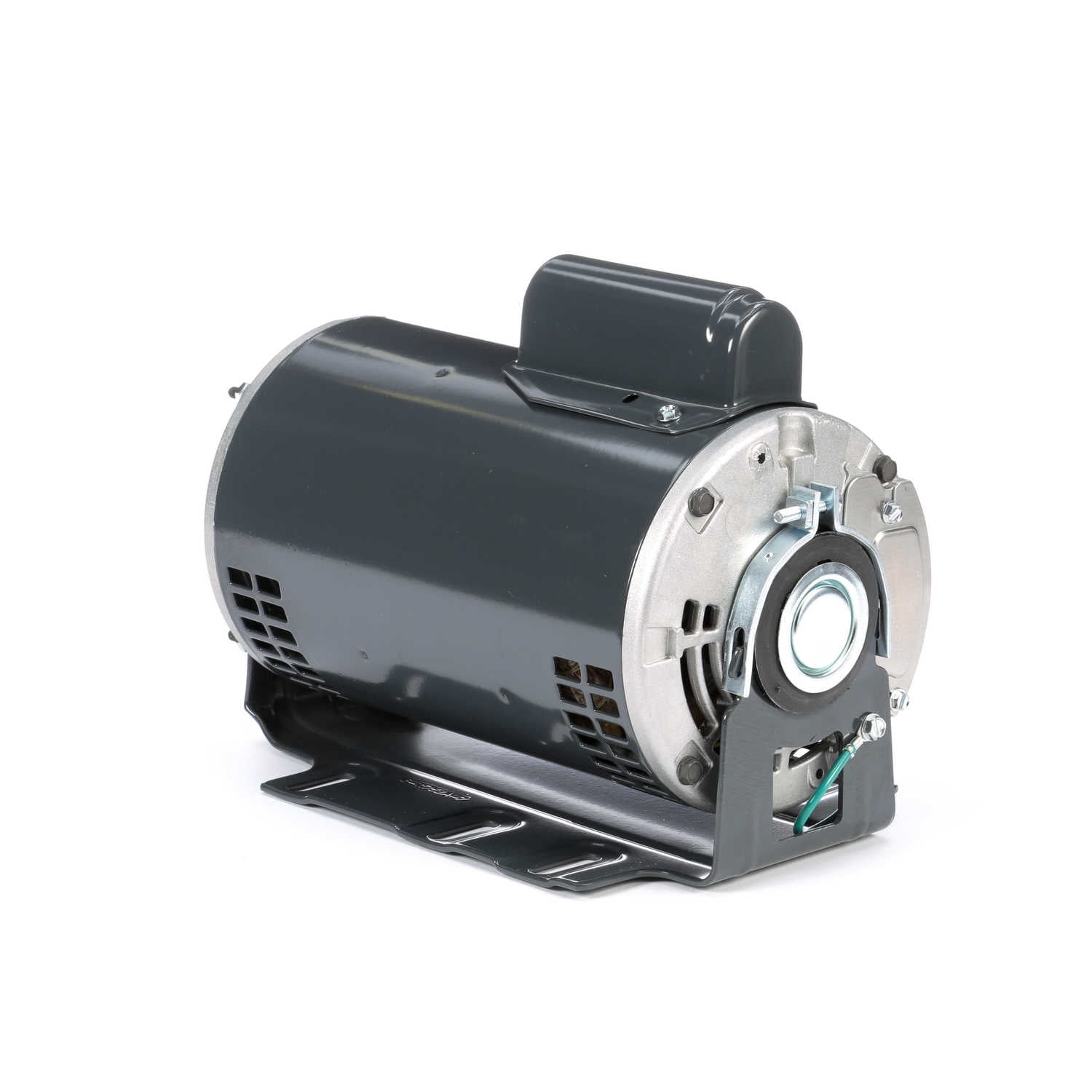 Marathon D118 56 Frame Open Drip Proof 56C34D2106 Belt Drive Motor, 1 hp, 3600 rpm, 115/208-230 VAC, 1 Split Phase, 1 Speed, Ball Bearing, Resilient Ring Mount