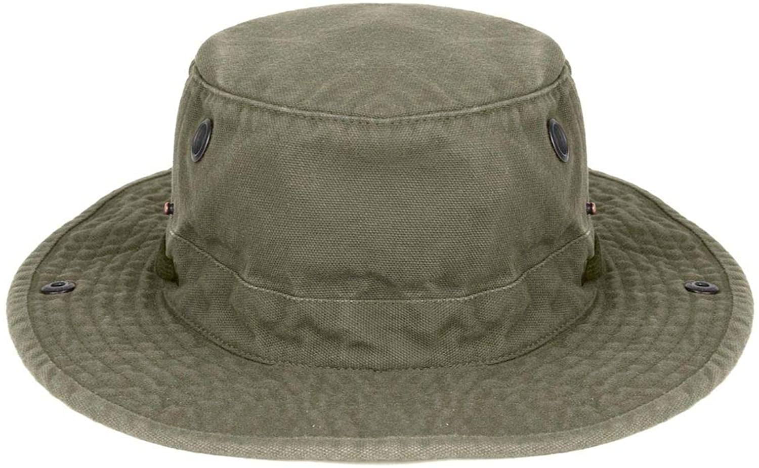 Tilley Mens Womens Enzyme Washed Guaranteed for Life Sun Protection Water Repellent T3 Wanderer Hat