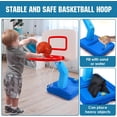 thumbnail image 3 of Adjustable Height Toddler Basketball Hoop for Kids - Portable Pool & Outdoor Basketball Goal, 3 of 7