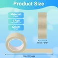 thumbnail image 2 of Uxcell Colored Masking Tape 9/16" x 11 Yards Color Code Labeling Tape Khaki, 2 of 6