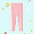 thumbnail image 2 of Gibobby Toddler Kids Girls Leggings Fall Winter Warm Fleece Lined Leggings Thick Thermal Pants Footless Tights Skinny Leggings Girls Stretch Tights(7 Years,Light Pink), 2 of 5