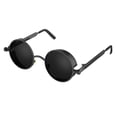 thumbnail image 1 of Gafas de Sol PROUDDEMON Retro Góticas Steampunk con Lentes Redondos, 1 of 7