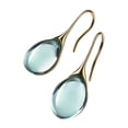thumbnail image 2 of Milageto 5xTeardrop Women Natural Dangle Earrings Jewelry for Wedding Green 5 Pcs, 2 of 8
