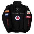 thumbnail image 5 of Traje de carreras F1, traje Retro americano para motocicleta, traje de motociclismo, chaqueta bordada, chaqueta Mercedes Bz Mercedes F1t, novedad de 2024, 5 of 5