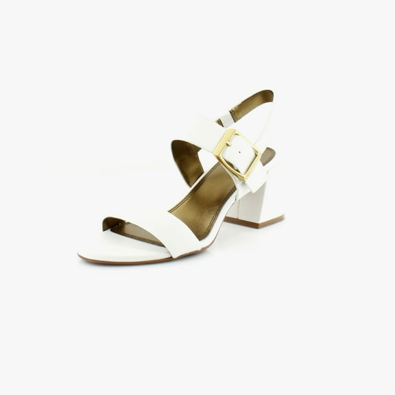 Naturalizer Vicky Women's Heels Warm White Leather Size 12 W