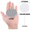 thumbnail image 2 of XDDJA Black and White Irregular Geometric Pattern Set of 6 Car Coaster for Drinks, Absorbent Ceramic Stone Coasters Cup Mat with Cork Base for Home Kitchen Room Coffee Table Bar Decor, 2 of 5