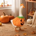 thumbnail image 5 of Aurorax Fall Porch Goose Outfit 19 inch,Goose Clothes for Cement Goose Porch Goose 23"/17",Thanksgiving Pumpkin Orange Porch Goose Accessories for Yard Outdoor Garden, 5 of 7