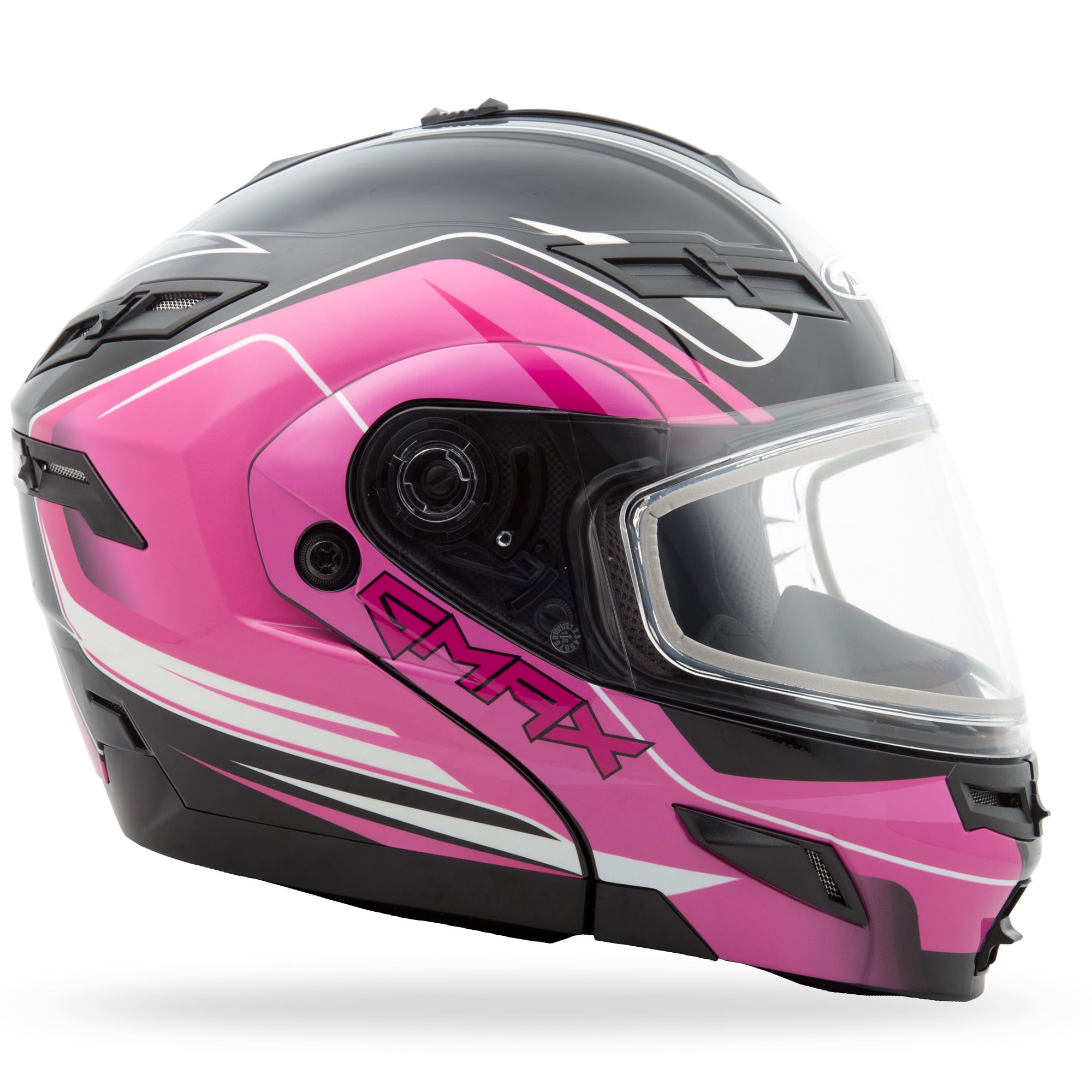 GMAX GM54S MODULAR HELMET TERRAIN BLACK/PINK M