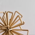 thumbnail image 3 of CC Home Decor Geometric Starburst Sculptural Decoration - 8.5" - Gold - Set of 2, 3 of 3