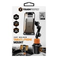 thumbnail image 6 of ToughTested Cup Holder Phone Mount for Car, Tablet & Phone Holder, Adjustable Car Cup Holder Mount with 360° Rotation, Fits Devices up to 12.5", 6 of 10