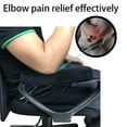 thumbnail image 3 of 3PACKS Memory Foam Chair Armrest Pad Comfy Office Chair Arm Rest Cover For Elbows And Forearms Pressure Relief, 3 of 7