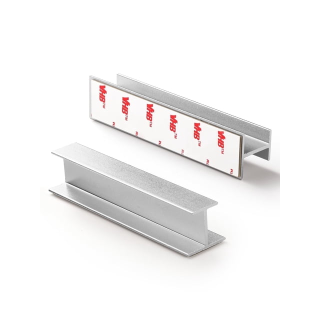 Jaladeras autoadhesivas para gabinete JIASENBAO color plata de 11 cm, paquete de 5