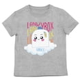 thumbnail image 4 of LankyBox Milky Crew Neck Short Sleeve Athletic Heather Toddler Boy's T-shirt-Medium, 4 of 5