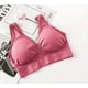 thumbnail image 1 of Sujetador deportivo cómodo sin costuras para mujer con almohadillas extraíbles, 1 of 2