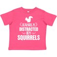 thumbnail image 3 of Inktastic Easily Distracted by Squirrels Boys or Girls Toddler T-Shirt, 3 of 5