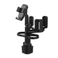 thumbnail image 1 of Posavasos 4 en 1 expansor de portavasos de coche soporte de teléfono móvil de plástico extraíble estilo automático Hugtrwg Para estrenar, 1 of 9