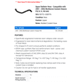 thumbnail image 2 of Upper Radiator Hose - Compatible with 2001 - 2006 Workhorse Custom Chassis P32 8.1L V8 GAS 2002 2003 2004 2005, 2 of 2