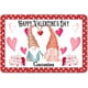 thumbnail image 1 of Letreros metálicos retro "Feliz Día de San Valentín, gnomos con corazón", placa de metal de 8 x 12, 1 of 4