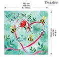 thumbnail image 3 of Twizler Valentine's Day Card - Bee My Valentine Greeting Card for Her or Him - Wife Girlfriend Happy Valentines Day Card Husband Boyfriend Partner, 3 of 5