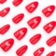 thumbnail image 4 of Uñas postizas, uñas postizas, regalos para mujeres, diseño de corazones rojos para San Valentín, 24 puntas de uñas, uñas postizas, parches para uñas, parches para uñas., 4 of 5
