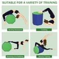 thumbnail image 4 of CL.HPAHKL Octagon Mat Gymnastics, Skill Shape Tumbling Mat 24.4" x 25.6" Gymnastics Roller for Tumbling Back Handspring Trainer for Gymnastics Gym Fitness Home Cheerleading Martial Arts, 4 of 8