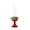 Red, variant on Kesenlong Christmas Flameless Candle Lights LED Candlesticks with 3 Candles Xmas Decor for Home Hotel Shop Red