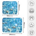 thumbnail image 2 of Ryvnso Starfish in Sea Dish Drying Mat for Kitchen Countertop 18x24 Large Dish Pad Drainer Rack Dish Sink Mats, 2 of 7