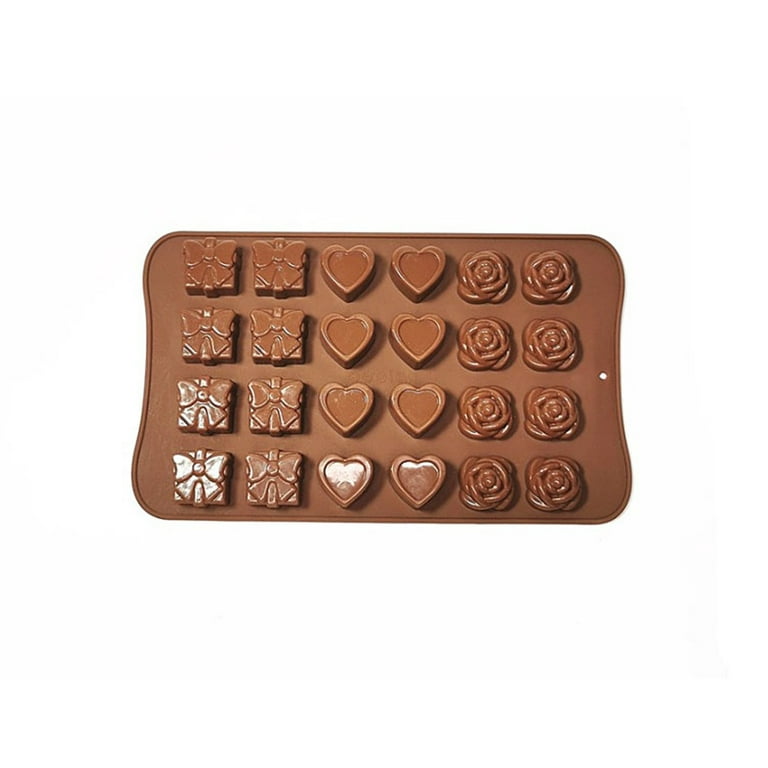 Soap Silicone Molds Rectangular Valentine Chocolate Molds Mould Silicone  Valentine's Baking Heart-shaped Heart Day Love Cake Mould Cake Mould  Silicone Pans for Baking Sheet Pans 